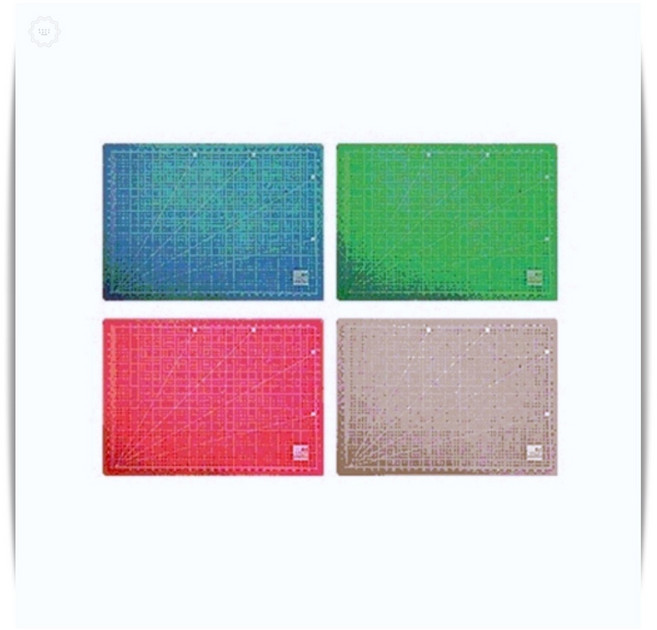 반투명 커팅매트 A2 중형 620x450mm 분홍 데스크용