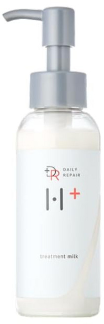DRH+ 트리트먼트 수리 헤어 우유 씻지 않는 트리트먼트 헤어 우유 헤마틴 (100mL)【데미지 보수 x 보습 감귤류 꽃의 향기] 일련 번호 포함, 1개, 1g