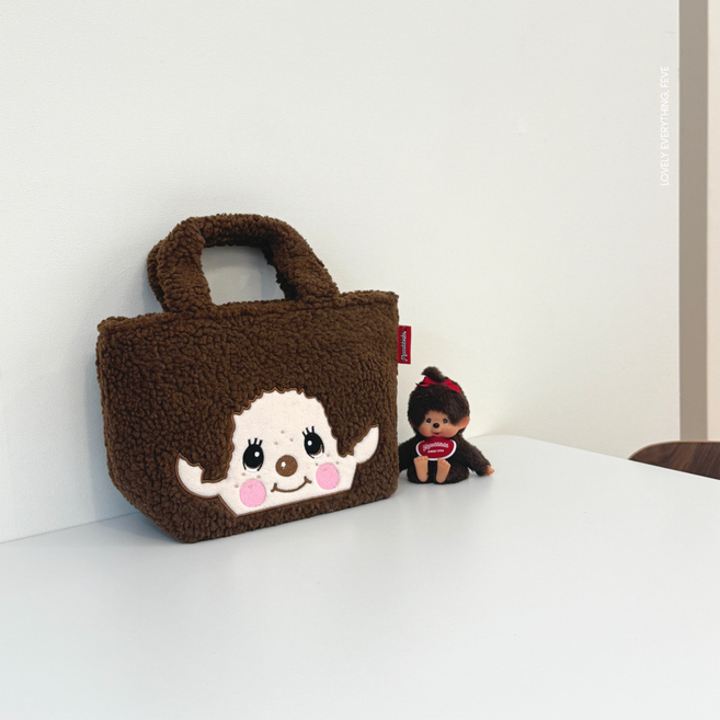 몬치치 보아 주수 보냉 토트백