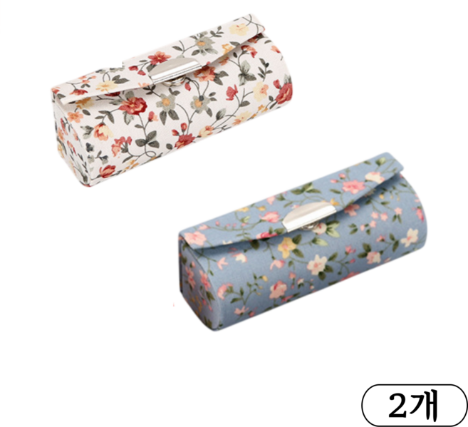 1+1 도장케이스 도장집 도장지갑 인감도장케이스 힐플로우, 하늘색+아이보리