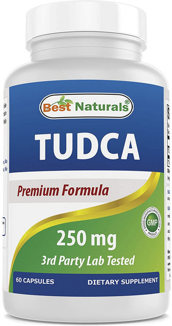 Best Naturals TUDCA牛磺熊去氧膽酸植物膠囊 250mg, 60顆, 1罐