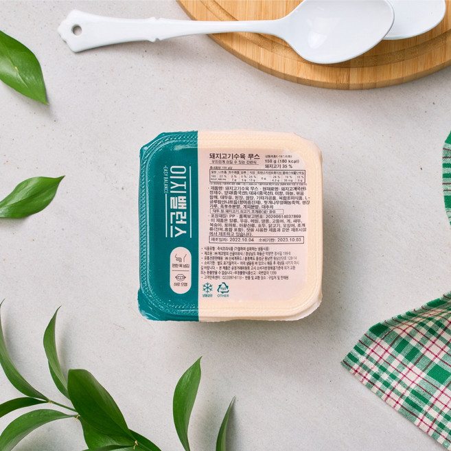 이지밸런스 돼지고기수육 무스 150g x 18팩, 18개