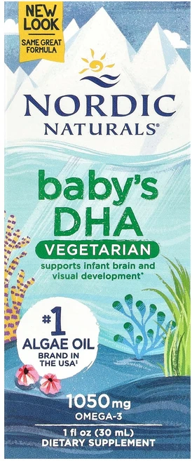 몸관리하세요 겨울입니다 Nordic Naturals 영아용 DHA 식물성 1050mg 30ml(1fl oz) 특별관리진행, NordicNaturals영아용DHA식물성1050mg3 - 쿠팡