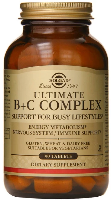 솔가 얼티메이트 B+C 컴플렉스 타블렛, 90정, 1개 - 쿠팡