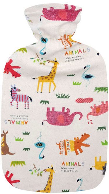 파쉬 보온물주머니2L+동물원면커버 찜질팩 핫팩, 갤러리아 독일정품 파쉬 보온물주머니2L+동물원면커버/핫, 1개