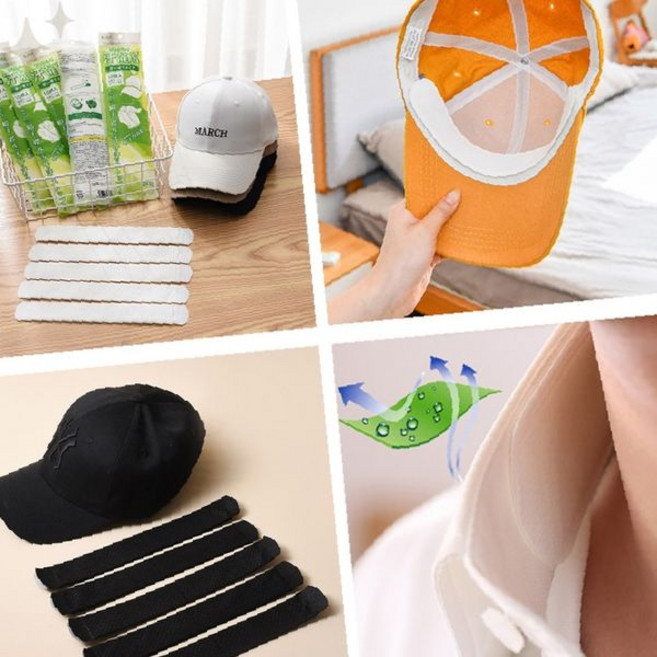 의류 목 부분 땀 흡수 패드 셔츠 얼룩 방지 스티커 위생 청결 관리 일회용 부착, 상세페이지 참조, 1개