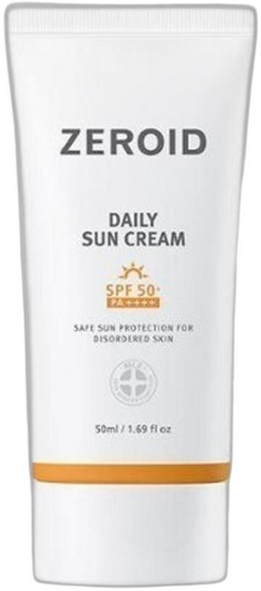 제로이드 데일리 선크림 50ml, 1개