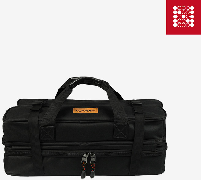 노마드 캐비닛 단조팩 가방 N-8108, 블랙, 1개