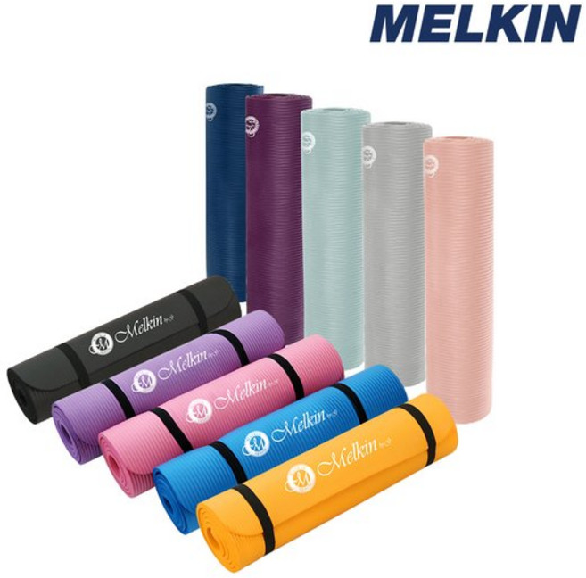 [백화점 정품] 멜킨스포츠 부드러운 쿠셔닝 미끄럼 없는 NBR 요가매트 스탠다드형 20mm 필라테스 홈트 헬스 홈트레이닝, NBR요가매트_스탠다드20mm_다크네이비