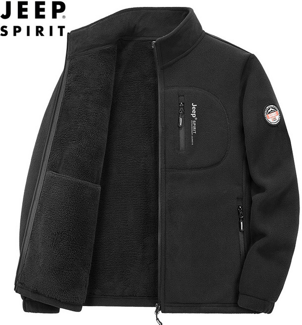JEEP SPIRIT 지프 스피릿 남성 집업 후리스 남자 캐주얼 패션 재킷 6159+사은품