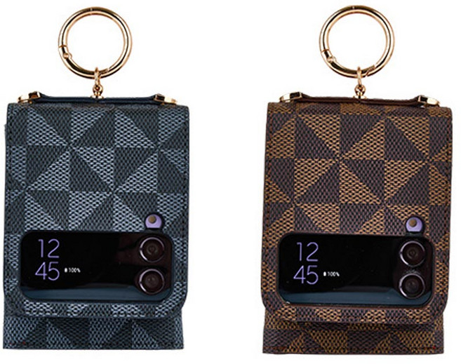 링코 모노그램 지갑 카드케이스 갤럭시Z플립7 6 5 4 3