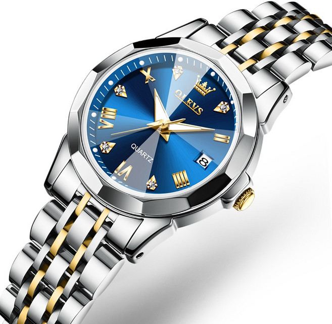 Cogot 여성 시계 브랜드 시계 야광 방수 시계