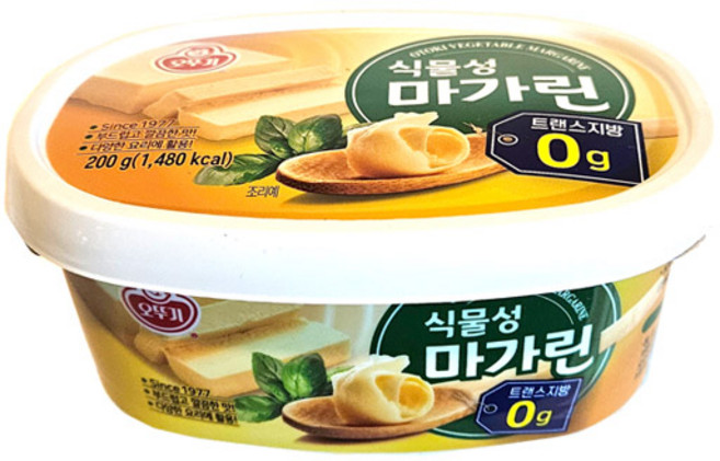 (무)마가린(식물성 오뚜기 200G, 1, 1