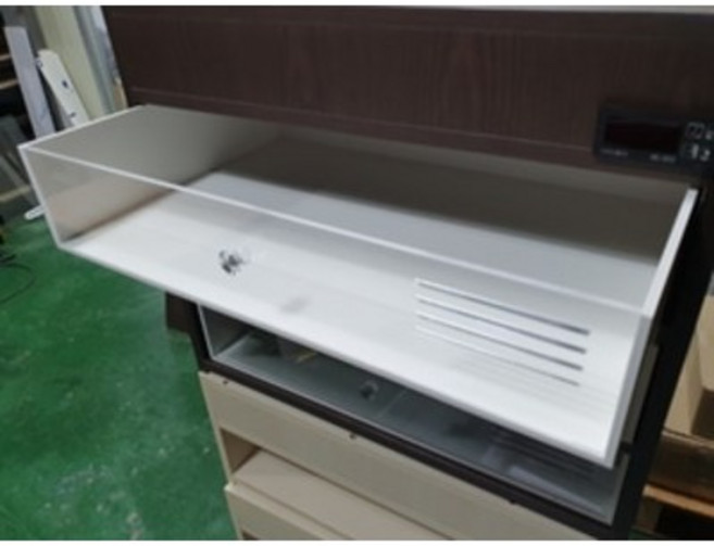 센스락2호 렉사육장 아크릴포맥스 대형터브 (레이져 환기구타공), 1개