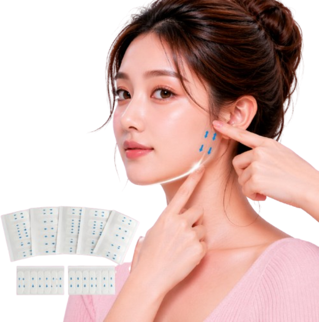 프리몽드 붙이면 달라지는 페이스 리프팅 테이프 브이라인 밴드, 40개, 투명