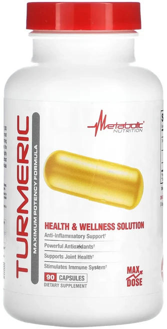 새해 첫좋은선물 Metabolic Nutrition 강황 캡슐 90정 제대로 할인합니다, 1개 - 쿠팡