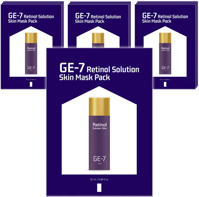 GE-7 지이세븐 레티놀 솔루션 (스킨 )마스크 팩
