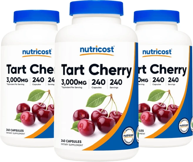 뉴트리코스트 타트체리 추출물 3000mg 240캡슐 3개, 240정 - 쿠팡