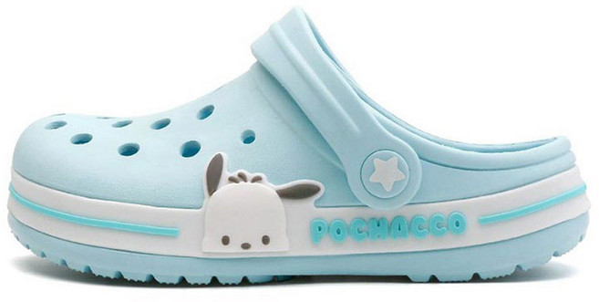 산리오 캐릭터즈 샌들 가벼운 EVA샌들 아동 어린이 키즈 여름 신발 시그니처아동샌들