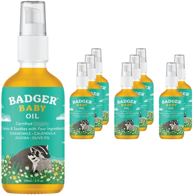 뱃저 어린이 캐모마일 카렌듈라 호호바 올리브 오일, 118ml, 9개 - 쿠팡