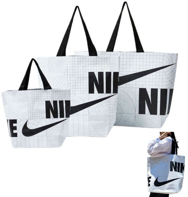 나이키 로고 리유저블백 쇼핑백 가방세트 브리니코 양말 증정