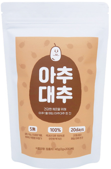 프롬잇 아추대추차 삼각티백, 2g, 20개입, 1개