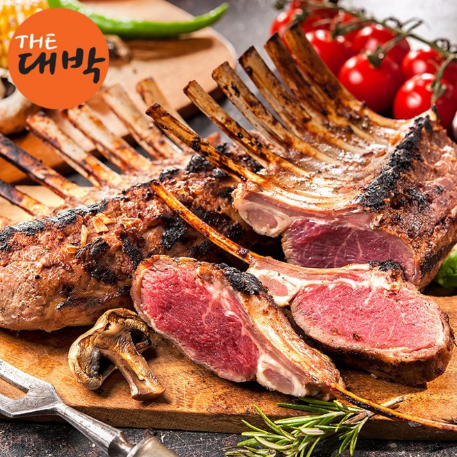 프리미엄 고급 양고기 500g 프렌치랙 숄더랙 토마호크 양꼬치 어린양, 양 목심 500g, 1개