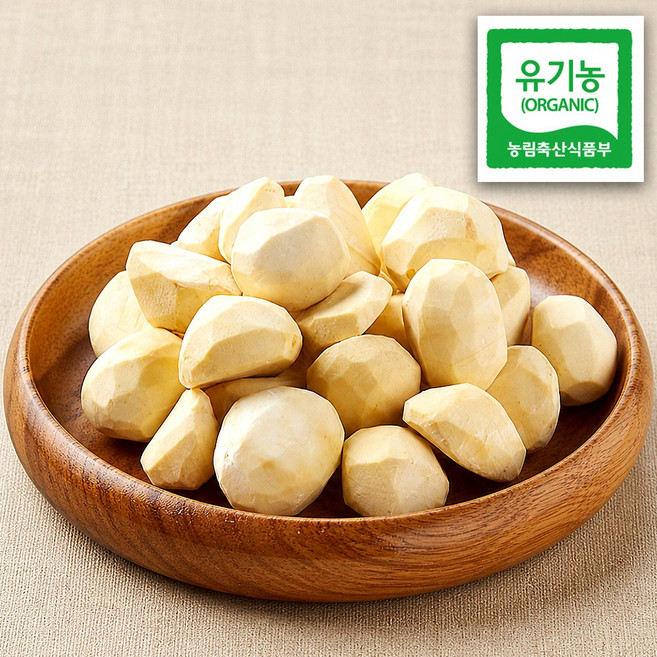미웰 친환경인증 햇 깐밤 대 200g 생율 국산, 2개