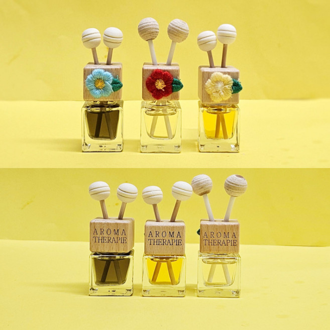 Dondekman 차량용 디퓨저 1+1 제주 꽃향, 2개, 수국+수국