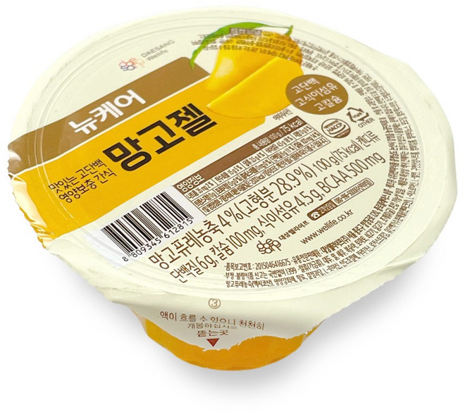 뉴케어 영양간식 망고젤 100g, 10개