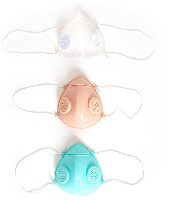 물놀이 겸용 다용도 마스크 KC인증1p 야외 호흡기보호, 투명