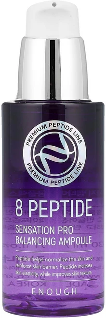 이너프 8 펩타이드 센세이션 프로 밸런싱 앰플 30ml (1.01 fl oz) ENO-48500 - 쿠팡