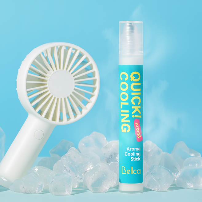 벨카 아로마 쿨링 스틱 열내림 아이스롤온, 1개, 10ml