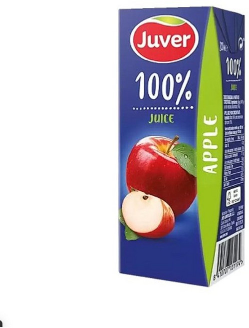 후버 사과주스, 200ml, 10개