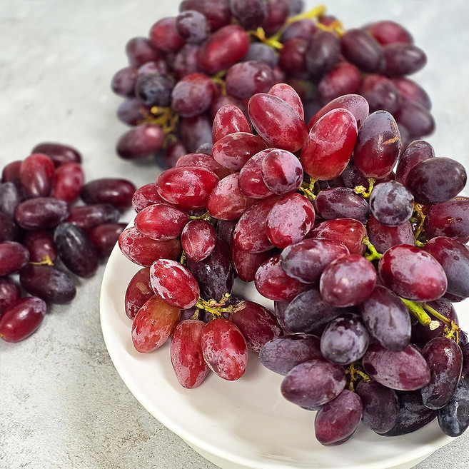 팜앤프룻 프리미엄 고당도 씨없는 적포도, 1개, 300g