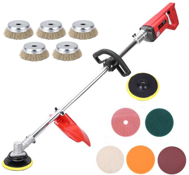 플로텍 바닥 광택기 녹제거 연마기 청소기 업소용 마루 카페트 타일 대리석 나무 사무실 매장, cmp-5800W(6단속도조절)