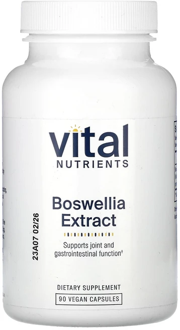 몸관리하세요 겨울입니다 Vital Nutrients 보스웰리아 추출물 베지 캡슐 90정(캡슐 1정당 400mg) 특별관리진행, VitalNutrients보스웰리아추출물베지캡슐90정캡, 1개, 90정 - 쿠팡