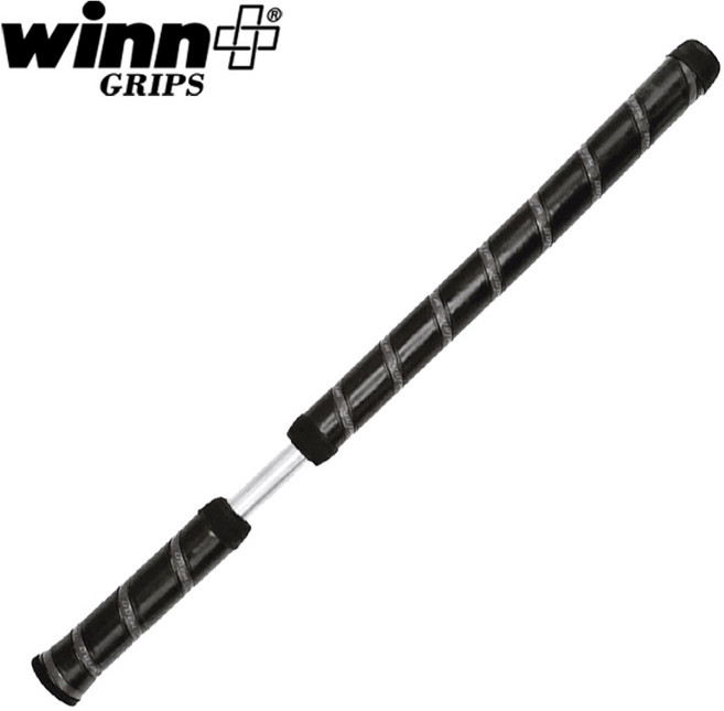 [윈그립] Excel 2-Piece Long Putter Grip 엑셀 2피스 롱 퍼터 그립(19인치), H001-07 블랙그레이, 1개