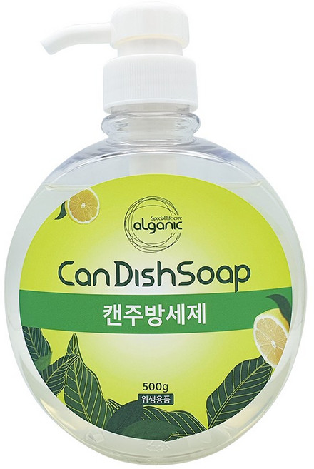 엘가닉 캔주방세제 1개 - 순한 천연 레몬머틀 주방세제 / 암환자선물 항암준비물, 500g