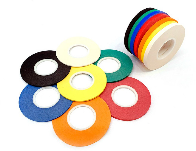 아트메이트 라인테이프 그래픽 혼합 색상 7컬러 팩 CP2.0-7 2.0mm, 1세트