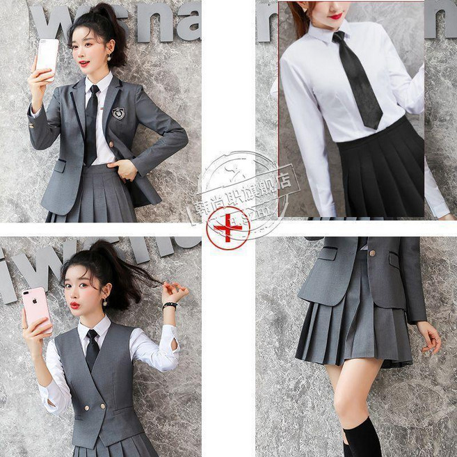 英倫學院風 JK制服 高中生校服 班服 幼師園服 麵試正裝 西裝套裝
