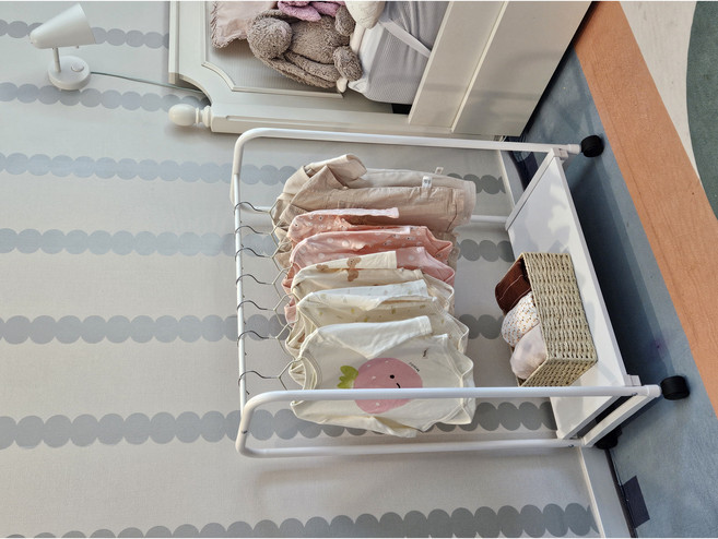 아이템톡 멍뭉이 강아지 아기 샘키즈 선반 행거 국내생산, 화이트
