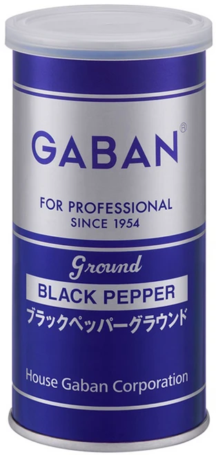 가반 포 프로페셔널 블랙 페퍼 그라운드 캔, 1개, 100g - 쿠팡