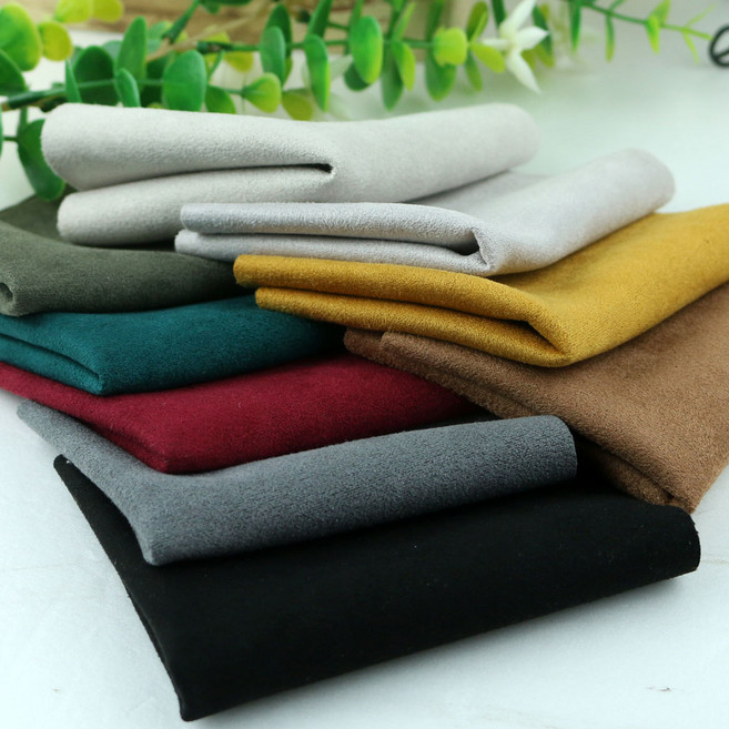 [동대문원단]스판스웨이드 도톰도톰 소프트한 터치감 의류용 쇼파 테이블커버, 크림색, 1개