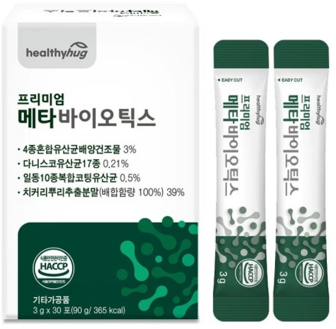 헬씨허그 프리미엄 메타바이오틱스, 90g, 1박스 - 쿠팡