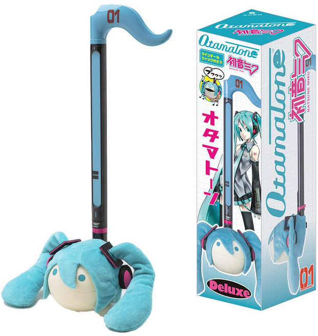 Otamatone 오타마톤 디럭스 하츠네 미쿠 Ver. W100×H440×D12mm 1367, 1개