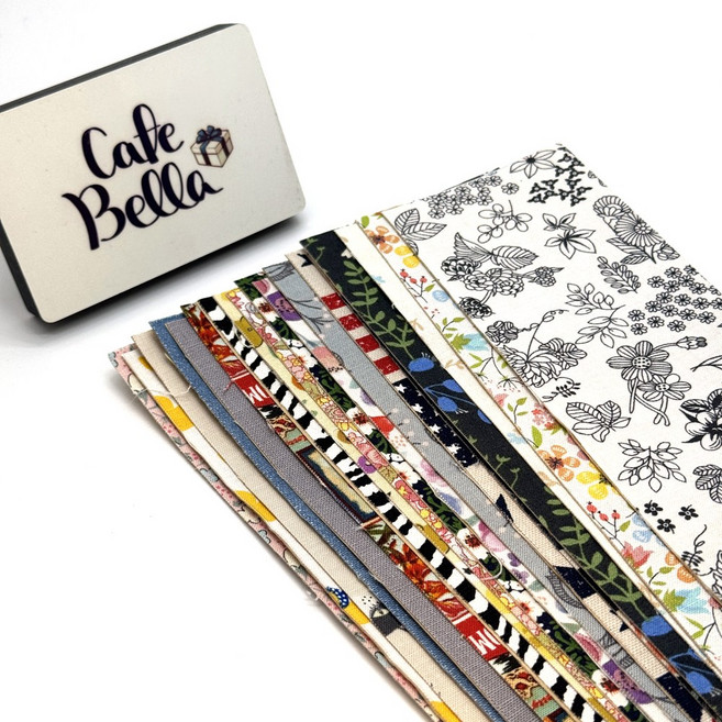 홈메디 패브릭 스티커 접착띠 시트지 45cm 믹스 20장, 단품