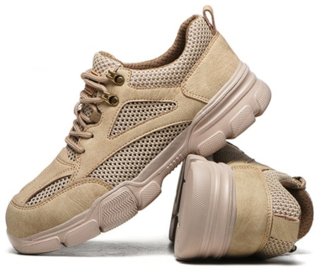 에쉬울프 발편한 여름 경량 가벼운 여름용 통풍 메쉬 패션 고급 작업화