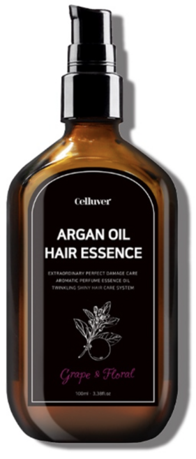 Celluver Argan Oil Hair Essence 摩洛哥黑素瞬柔香氛精華護髮油, 1個, 100ml