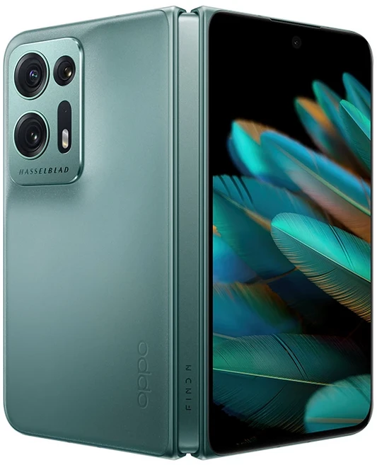 DHL Oppo Find N2 휴대폰 스냅드래곤 8 + Gen 1 안드로이드 13.0 지문 7.1 인치 접이식 AMOLED 64.0MP, 02 12GB 256GB, 01 green, 256GB